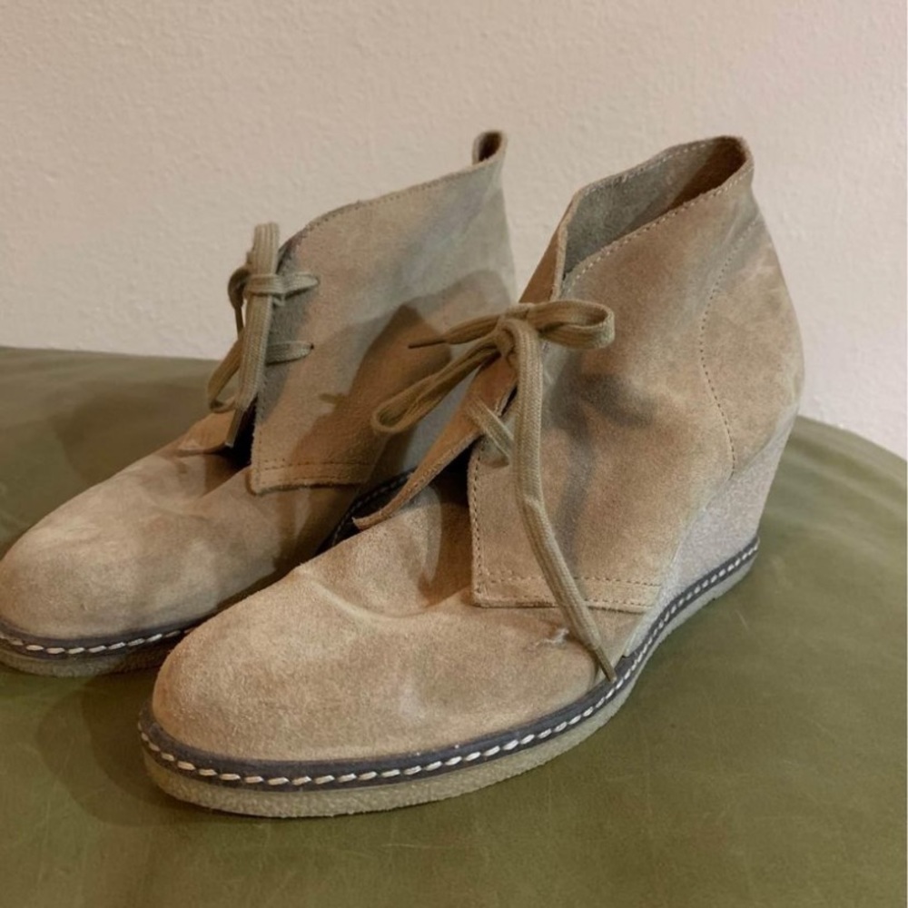 J. Crew brown booties size 7/7.5